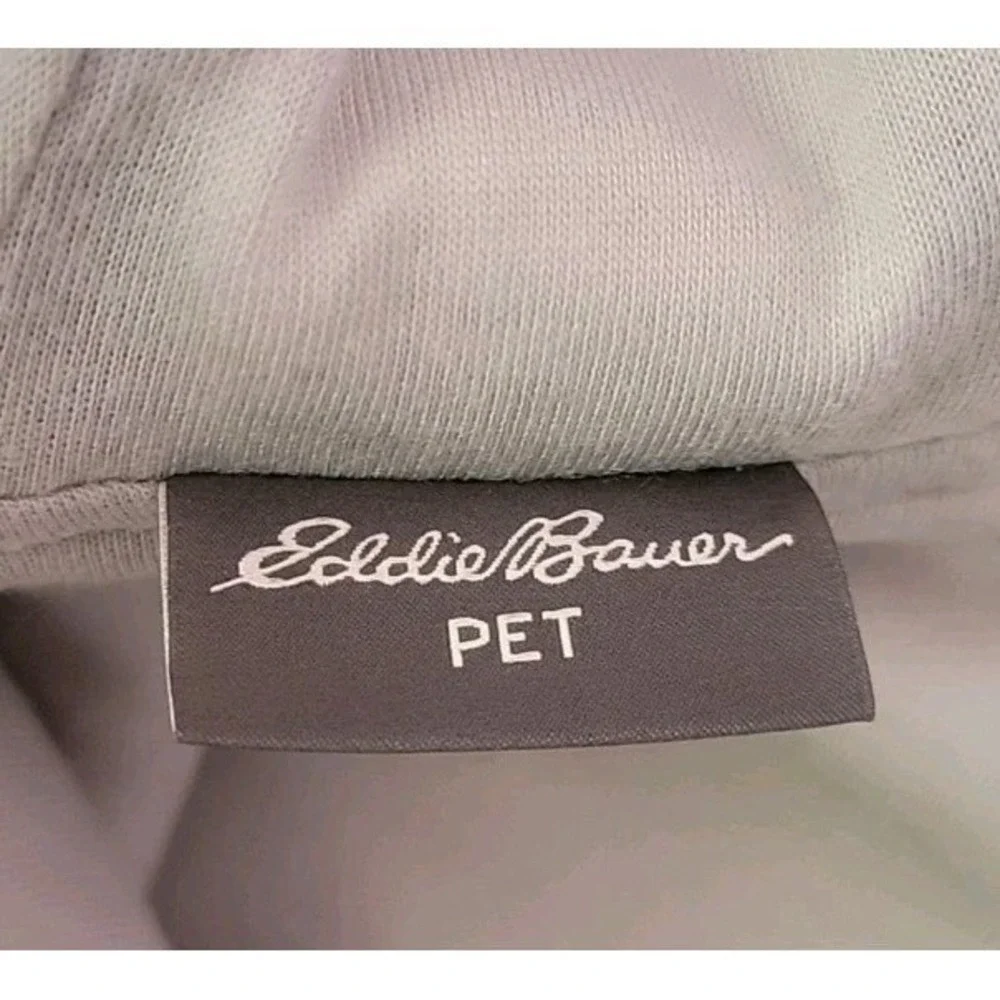 Eddie Bauer Dog‎ Raincoat Large Waterproof Reflective Hooded Pet Jacket NWT